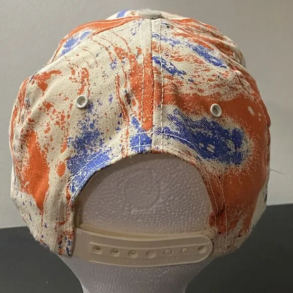 Vintage 90s Florida Gators Hat NCAA Logo Team Snapback Cap Tie Dye Usa